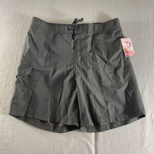 Kanu Shorts Mens 2X Black Marina Surf Swim Board‎ Outdoor Preppy NEW